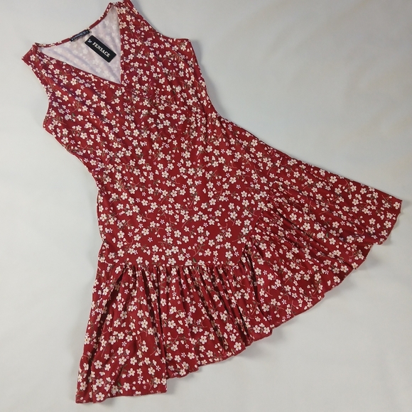 Fensace Dresses & Skirts - NWT New Fensace Sleeveless Floral V-neck Mini Dress Sundress